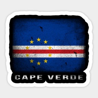 Cape Verde Cape Verdean Flag Cabo Verde Sticker